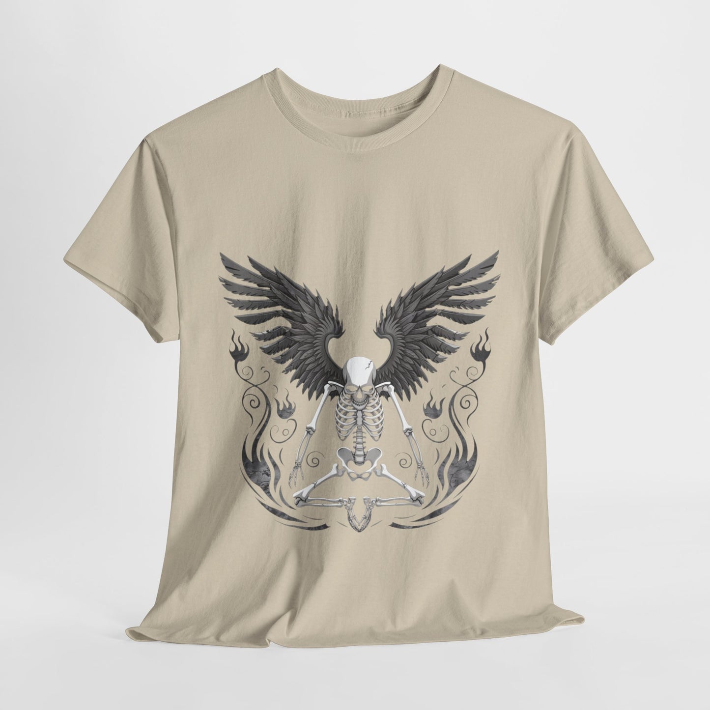 Wings Fashion - Unisex Heavy Cotton Shirt for Halloween and Casual Wear