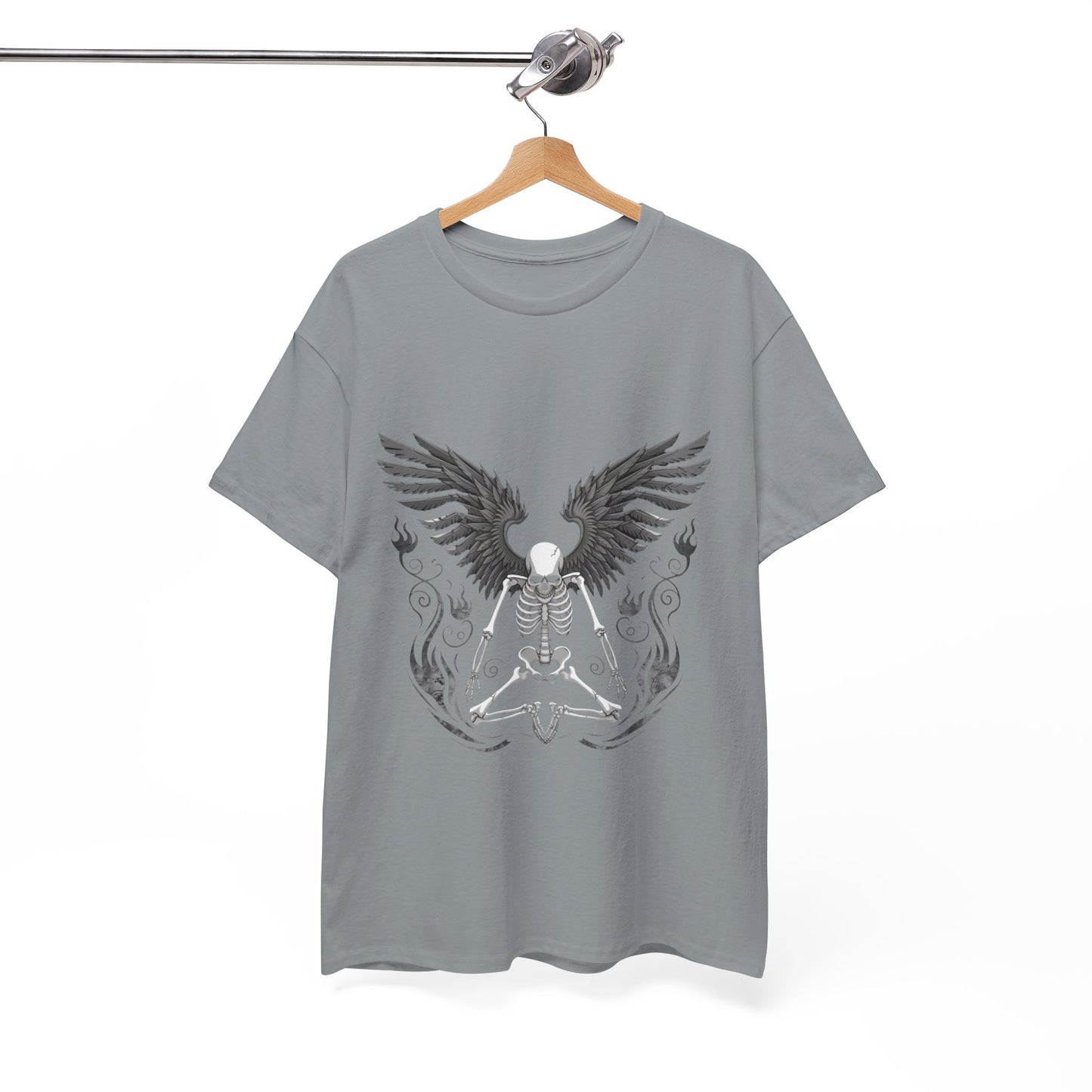 Wings Fashion - Unisex Heavy Cotton Shirt for Halloween and Casual Wear