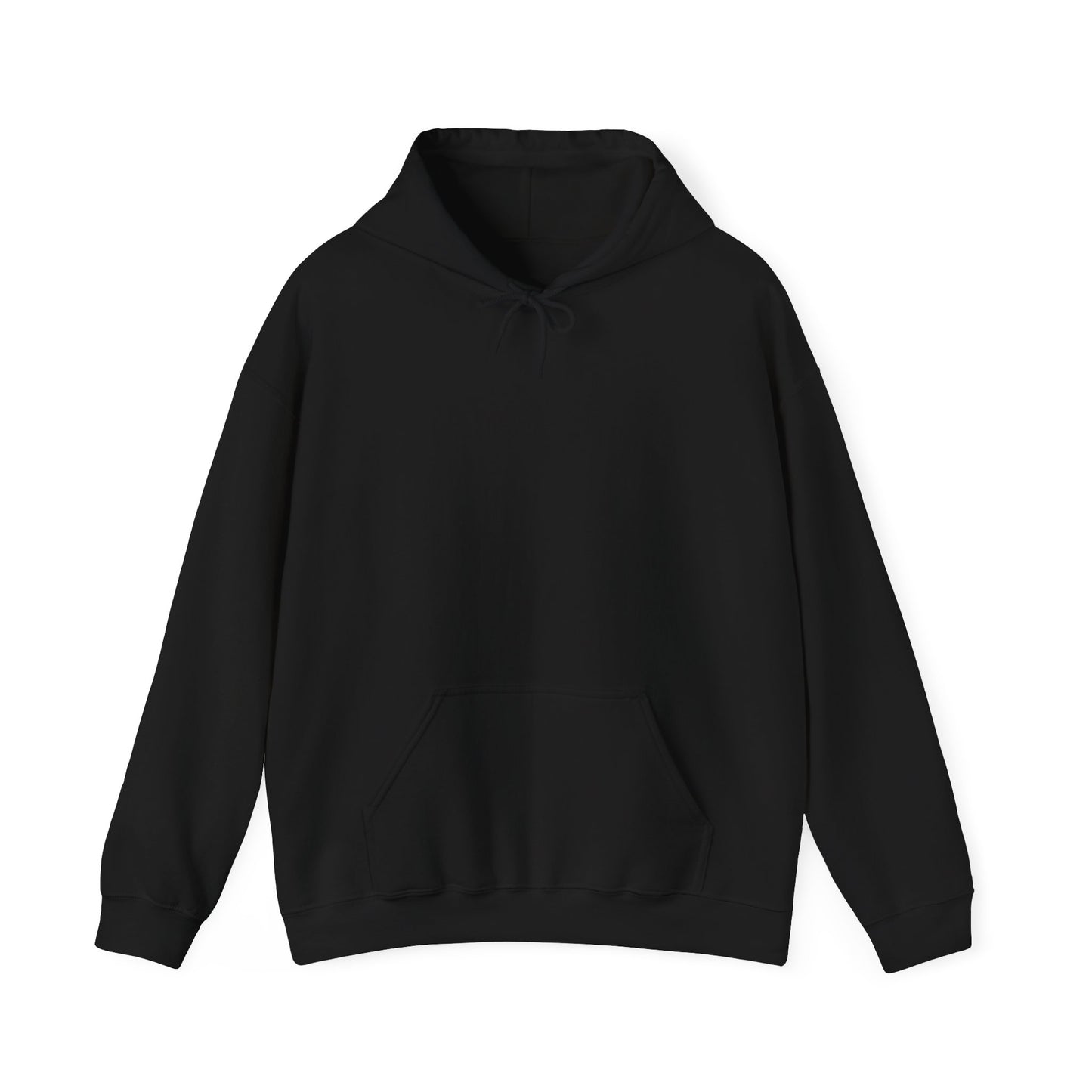 Chic Unisex Hooded Sweatshirt with Hand Design – Cozy & Stylish