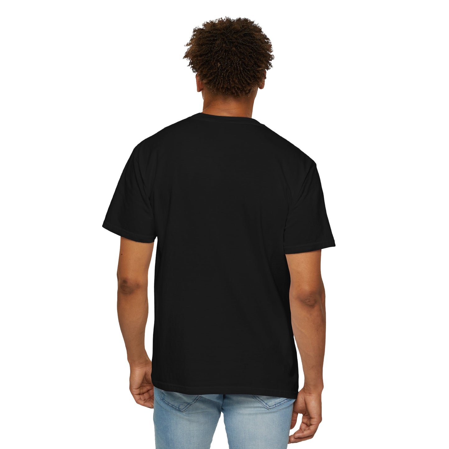 Wings Fashions -Dyed T-Shirt - Black