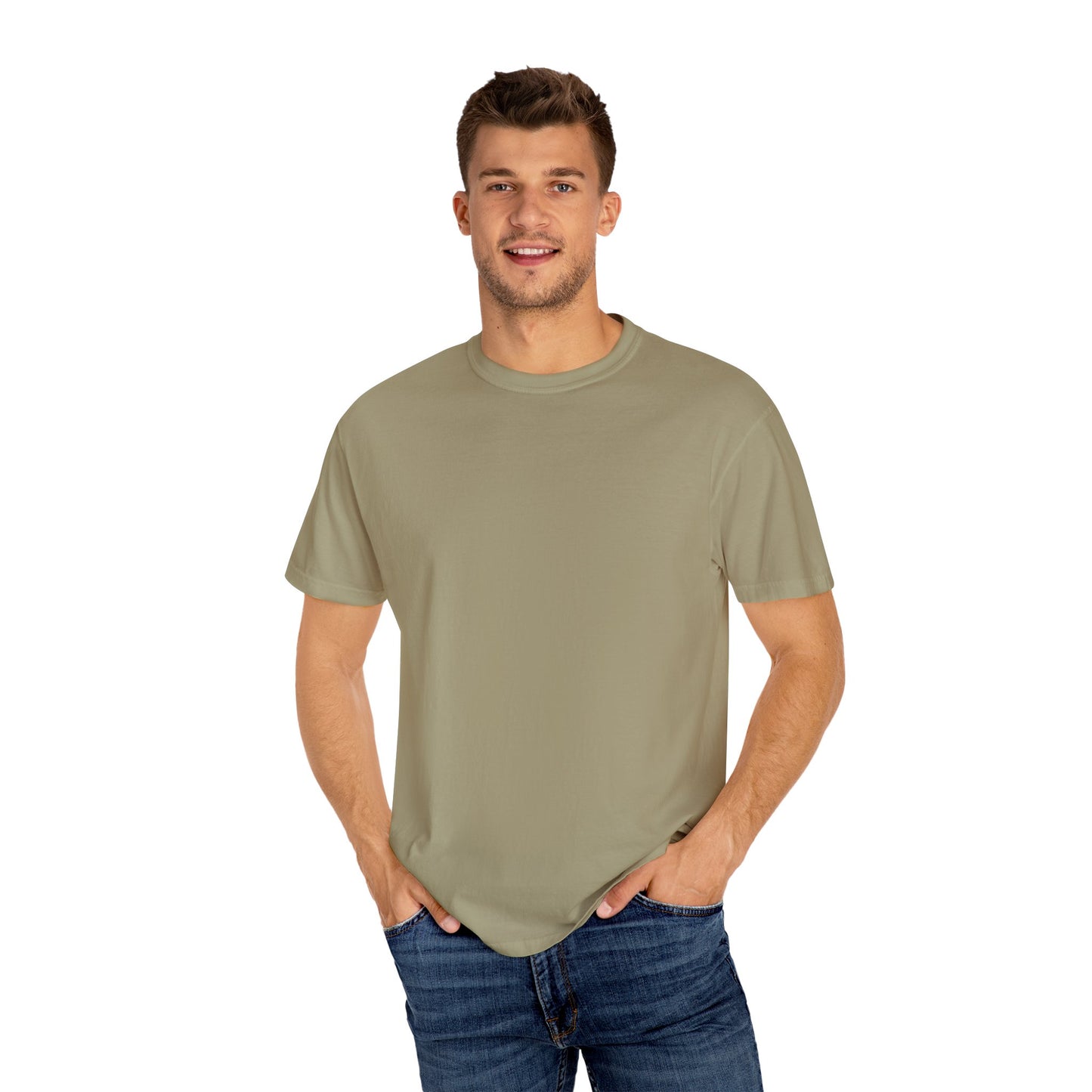 Unisex Garment-Dyed T-Shirt with Skull Design - Edgy, Streetwear Style for Music Lovers