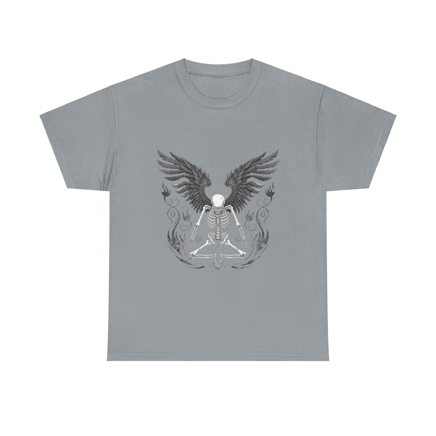 Wings Fashion - Unisex Heavy Cotton Shirt for Halloween and Casual Wear