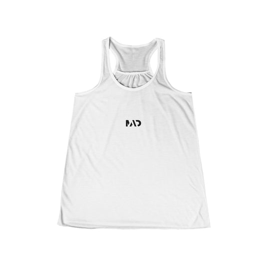 Minimalist Women's Flowy Racerback Tank - Casual Comfort for Everyday Wear