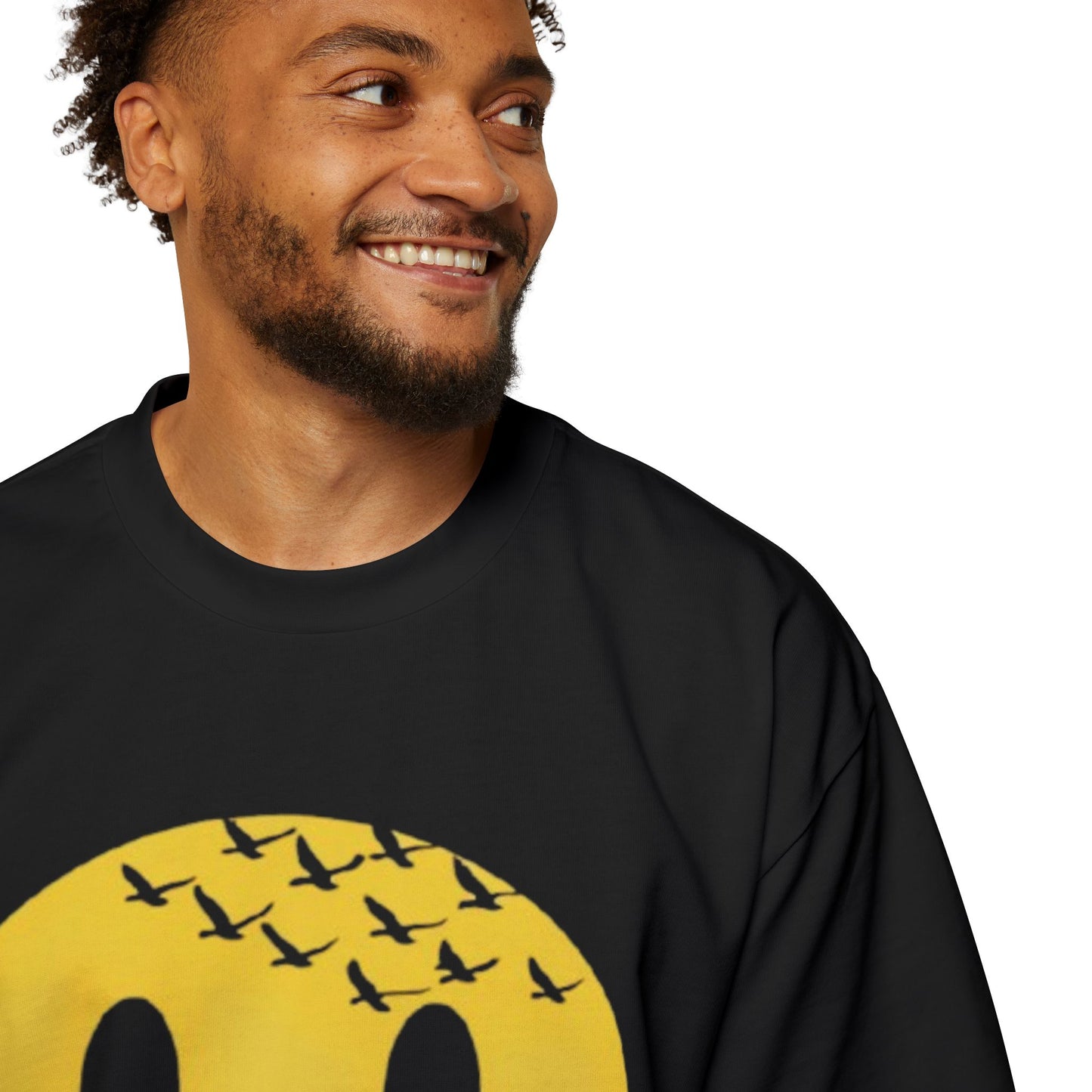 Wings Fashion Oversized Tee - Nature-Inspired Casual Wear for Outdoor Enthusiasts