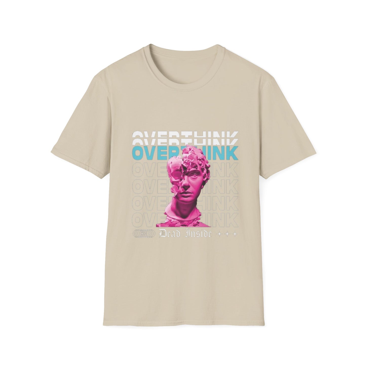 Wings Fashion T-Shirt - 'Overthink' Graphic Tee for Creative Minds