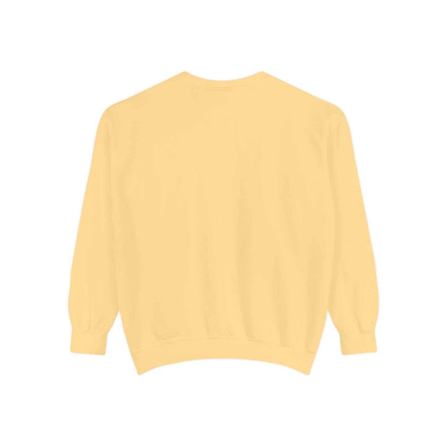 Wings Fashion Sweatshirt - Unisex Garment-Dyed Yellow