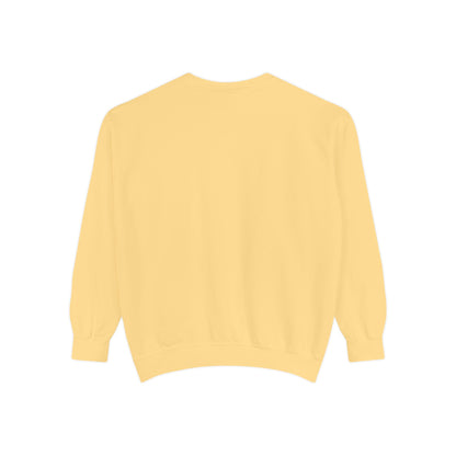 Wings Fashion Sweatshirt - Unisex Garment-Dyed Yellow