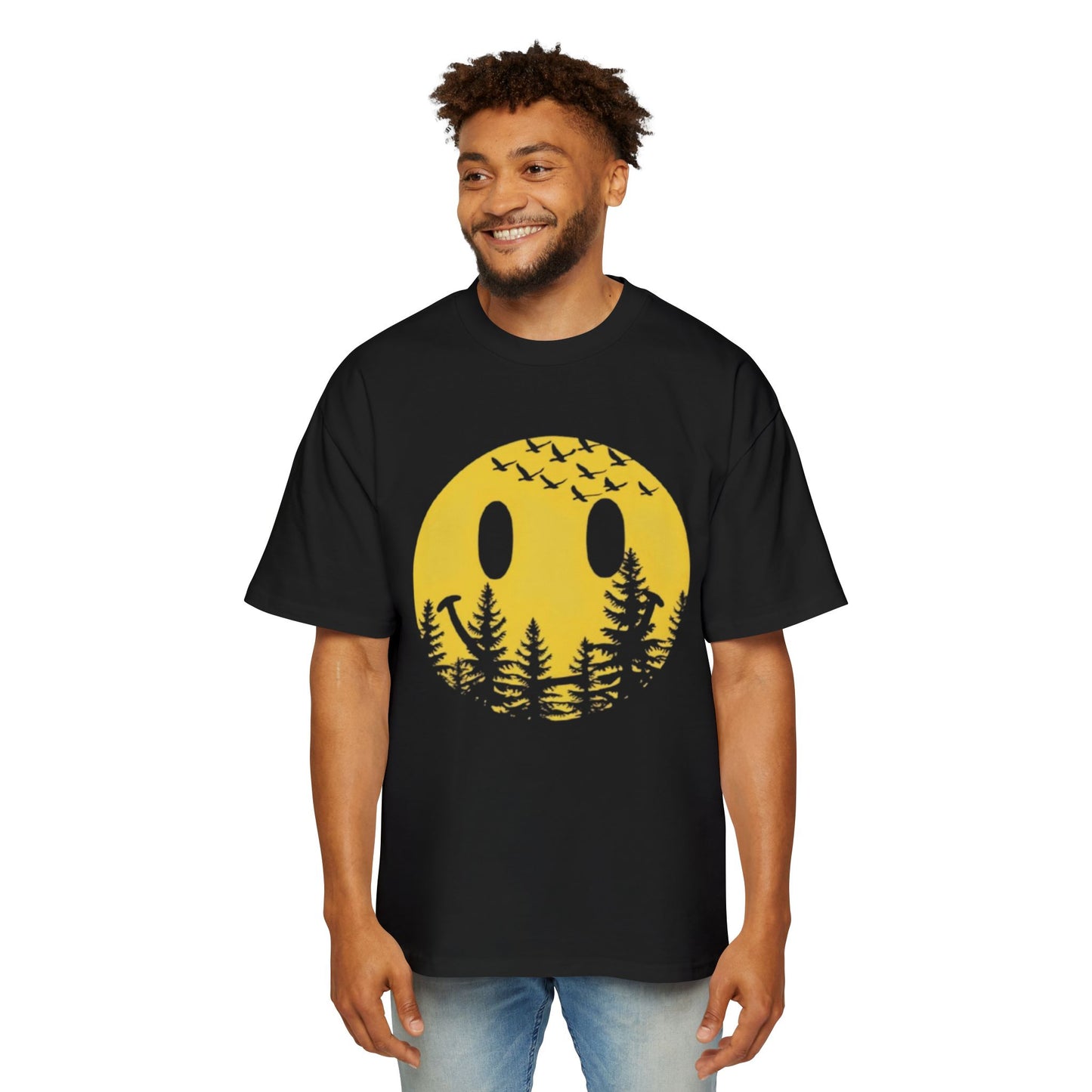 Wings Fashion Oversized Tee - Nature-Inspired Casual Wear for Outdoor Enthusiasts