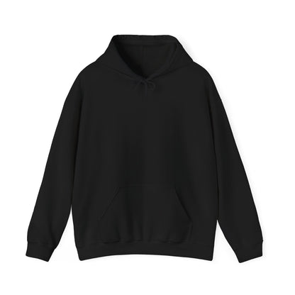 Chic Unisex Hooded Sweatshirt with Hand Design – Cozy & Stylish