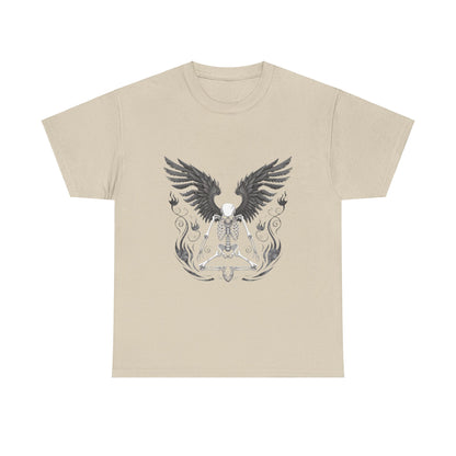 Wings Fashion - Unisex Heavy Cotton Shirt for Halloween and Casual Wear