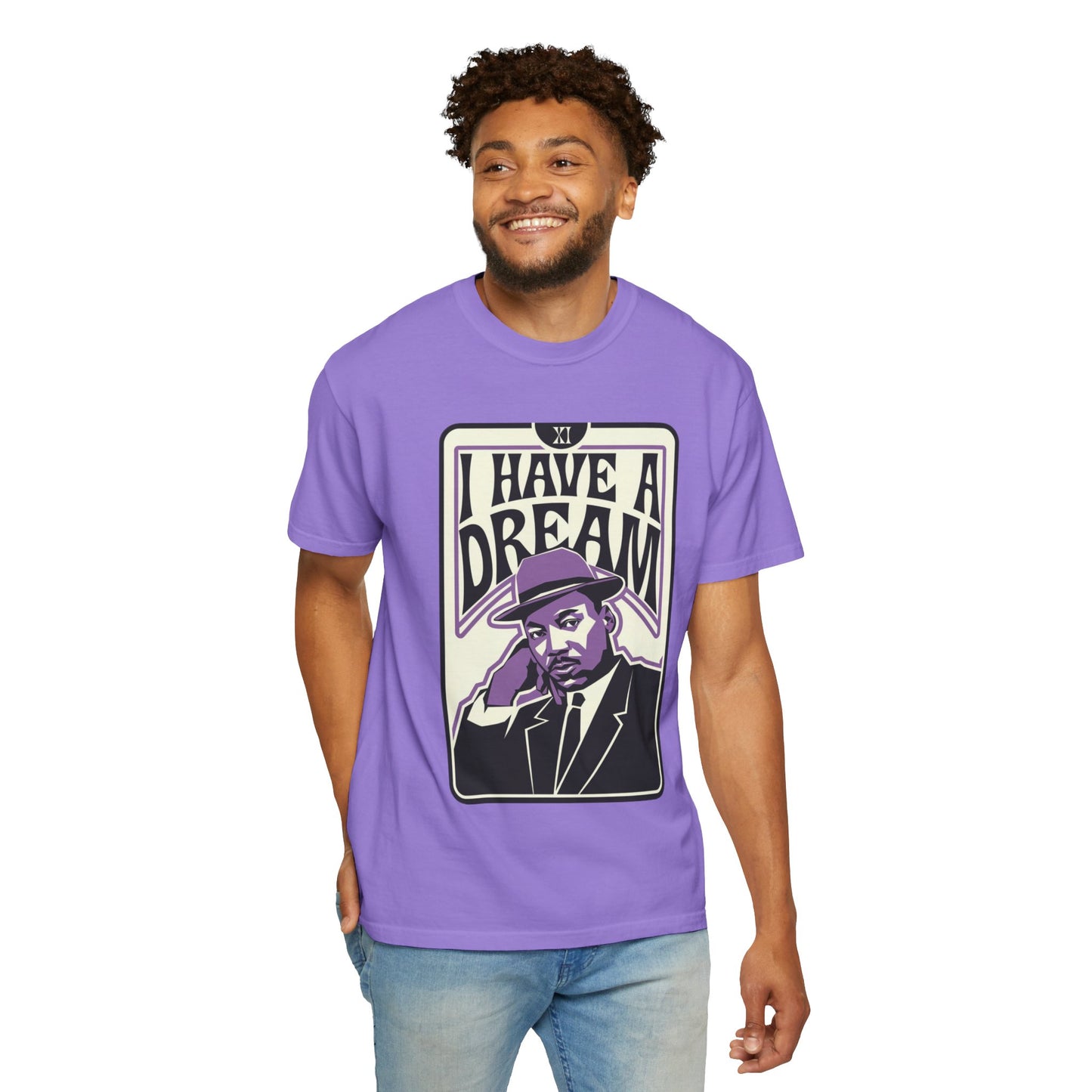 Wings Fashion T-Shirt - 'I Have a Dream' Design