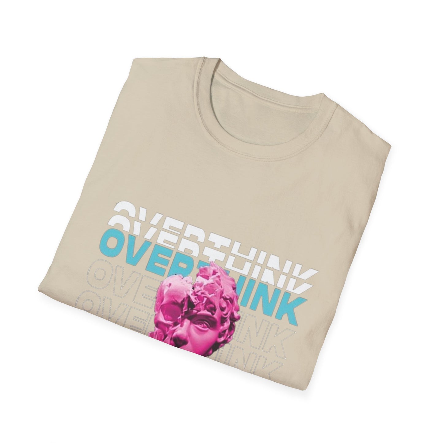 Wings Fashion T-Shirt - 'Overthink' Graphic Tee for Creative Minds